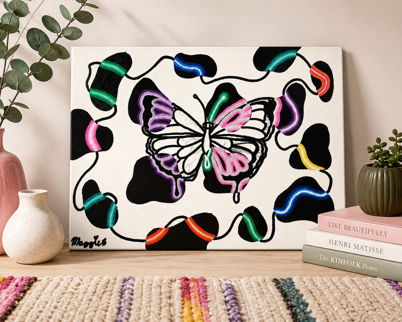 Neon Butterfly