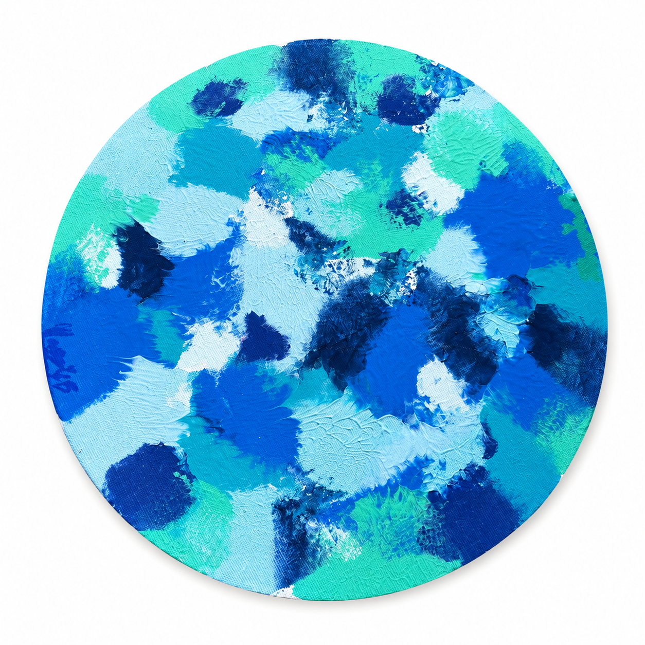 Green And Blue Chaos