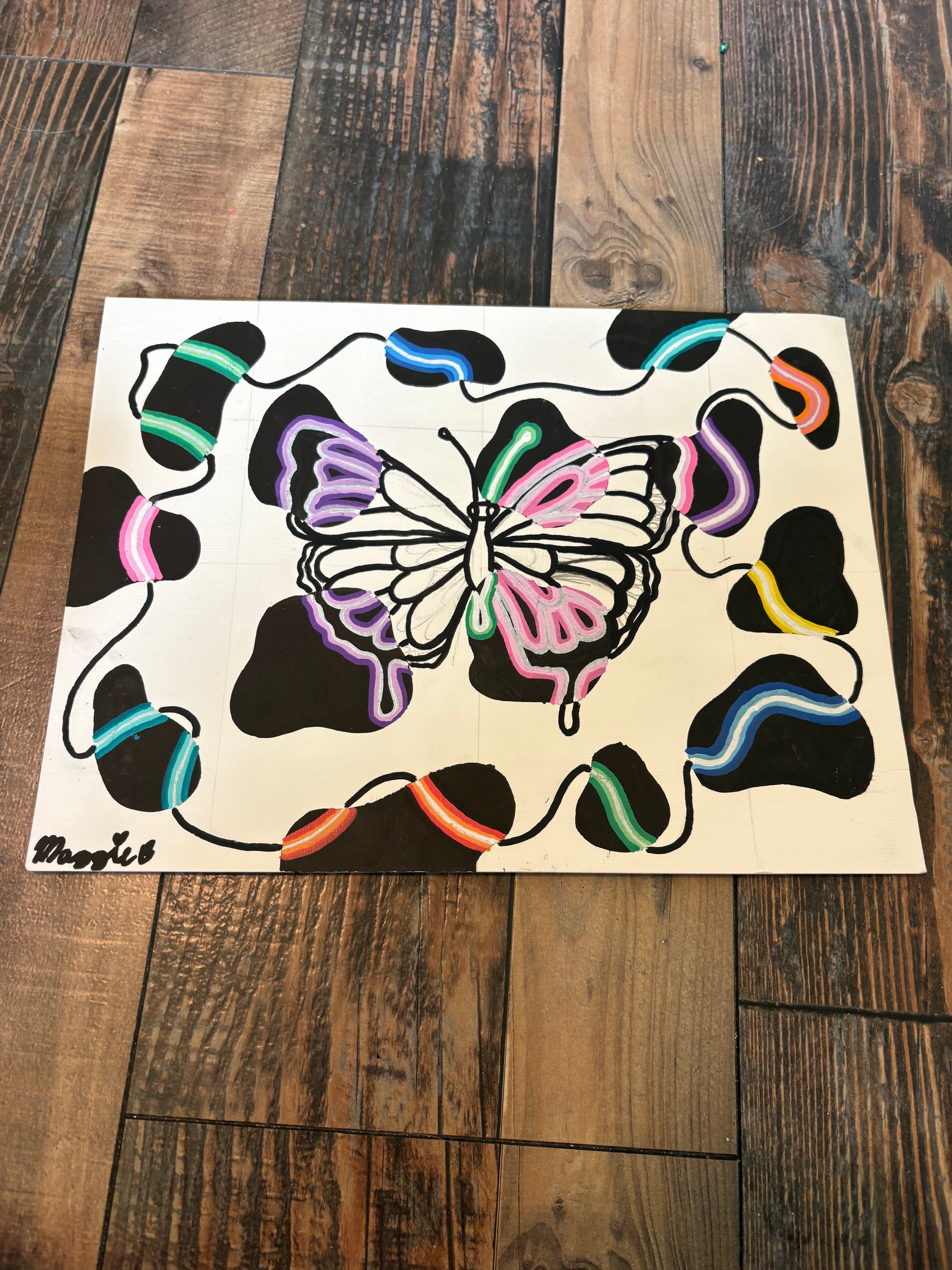Neon Butterfly