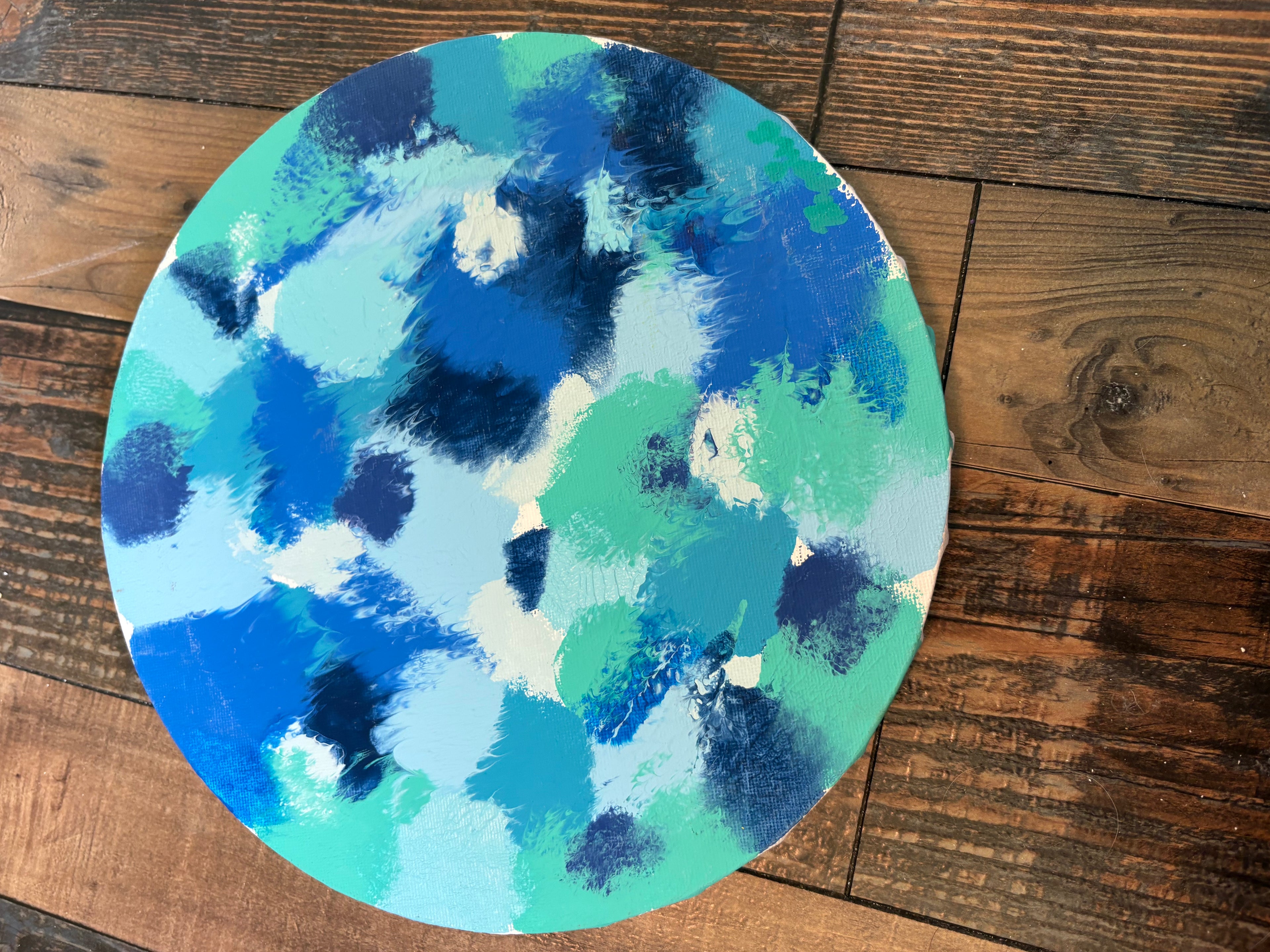 Green And Blue Chaos