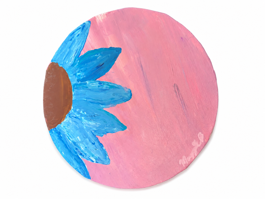 Blue Sun Flower