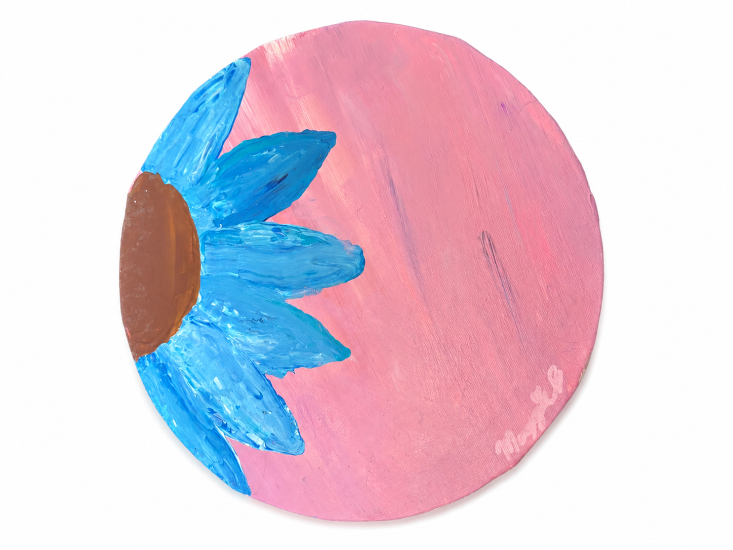 Blue Sun Flower